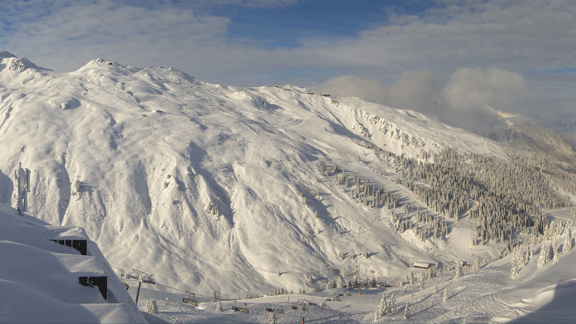 Silvretta Montafon-Nova Stoba, Versettla Bahn II Bergstation 2.010 m