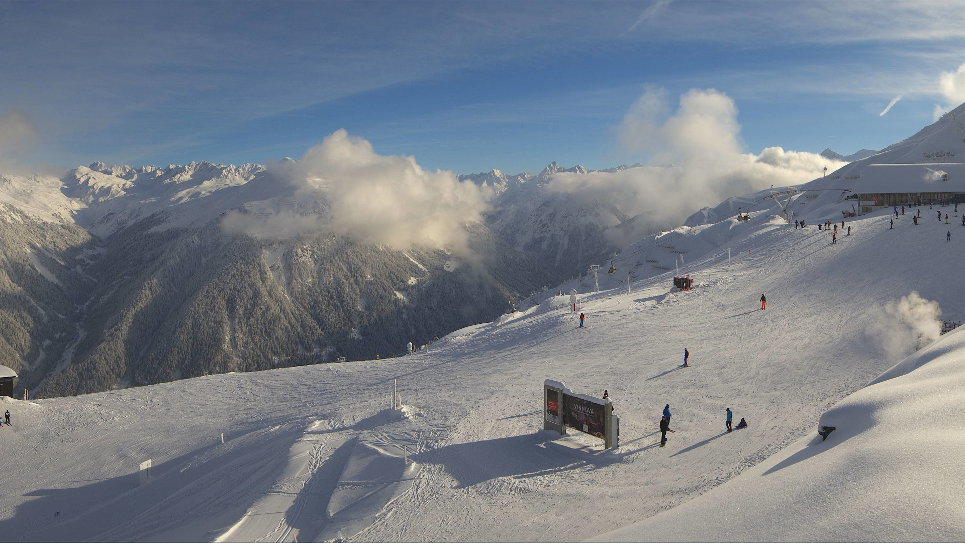 Silvretta Montafon-Nova Stoba, Versettla Bahn II Bergstation 2.010 m
