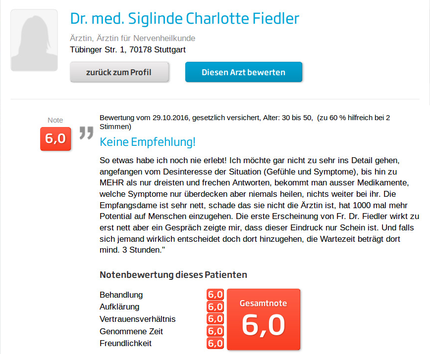 jameda Siglinde Fiedler