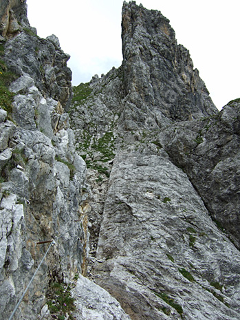 Klettersteig Neyerscharte