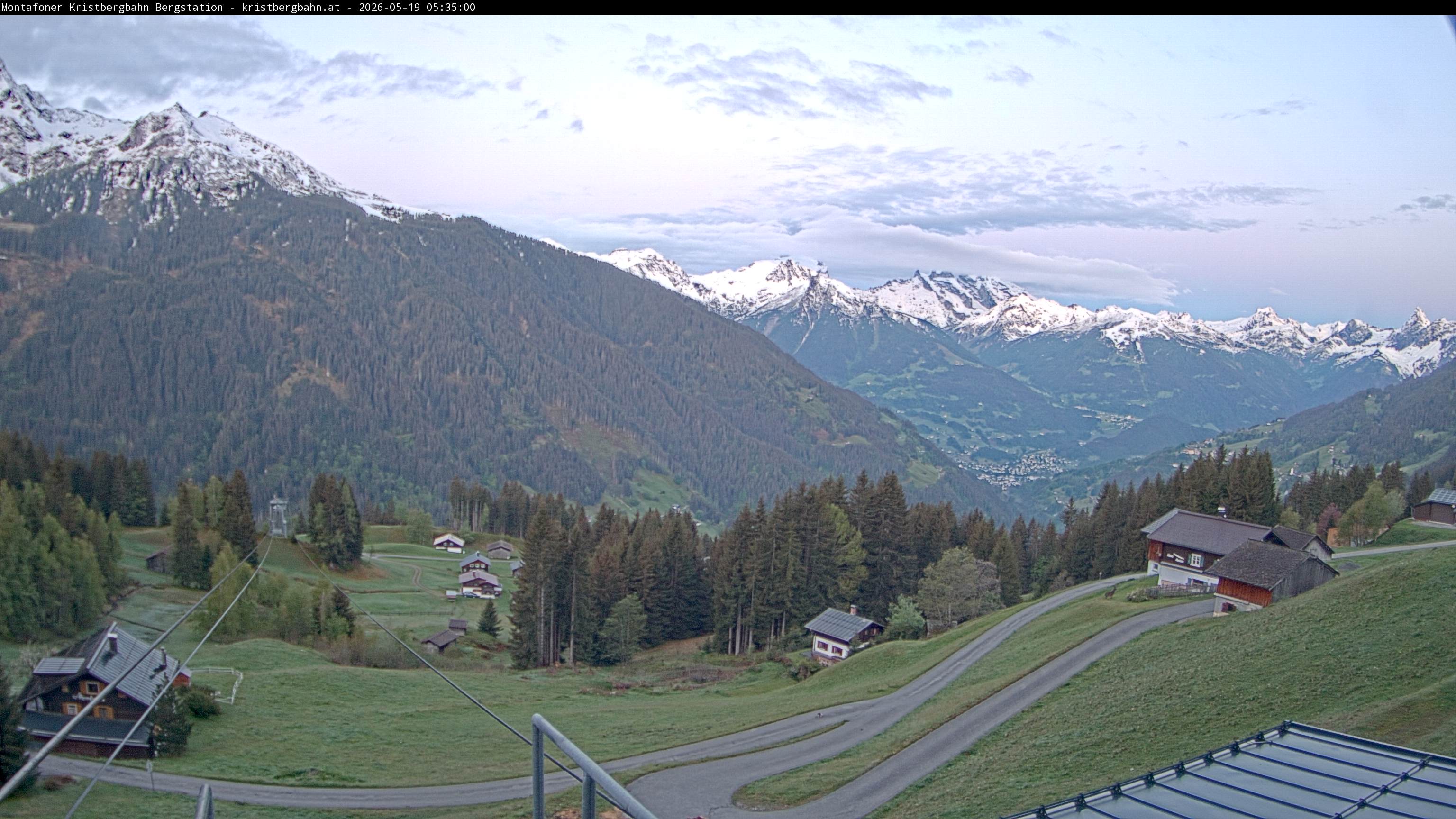 Montafoner Kristbergbahn Bergstation 1.443 m