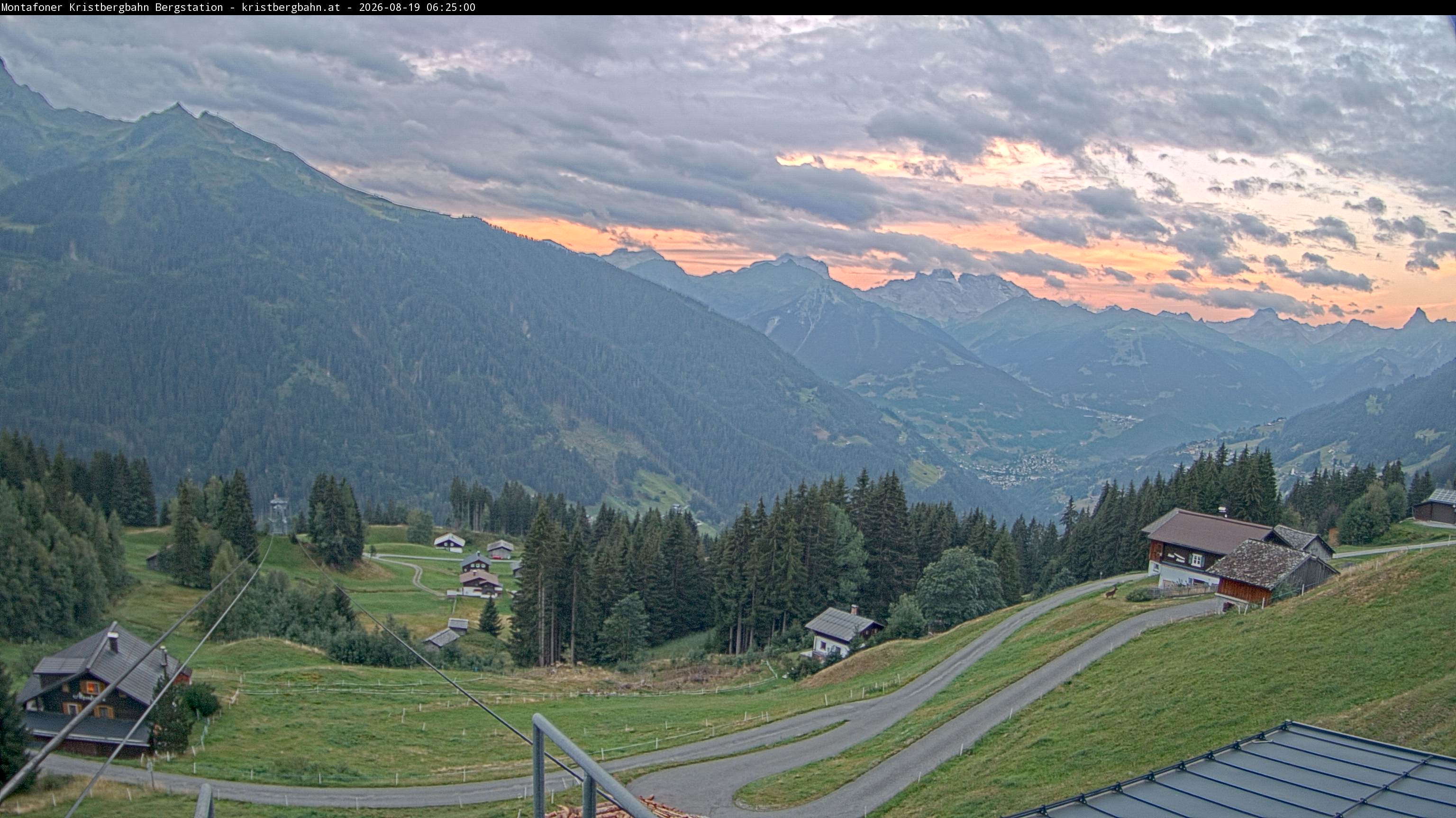 Montafoner Kristbergbahn Bergstation 1.443 m
