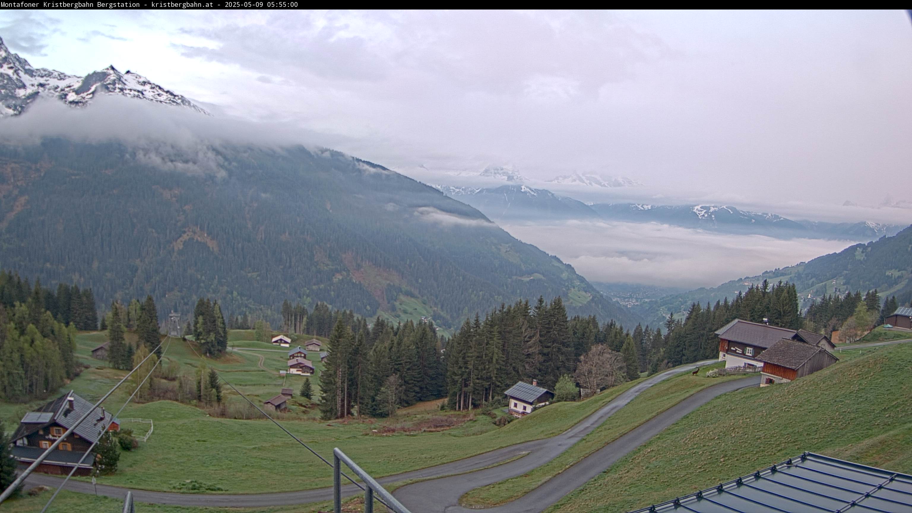 Montafoner Kristbergbahn Bergstation 1.443 m