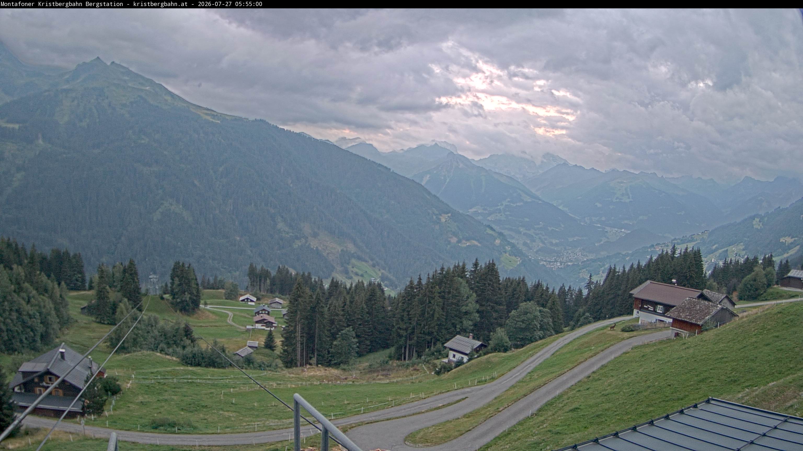 Montafoner Kristbergbahn Bergstation 1.443 m