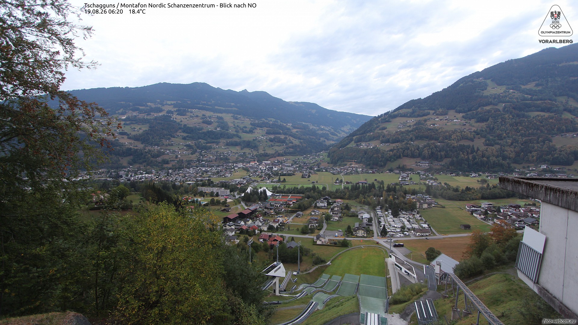 Tschagguns / Montafon Nordic Schanzenzentrum Berg 775 m