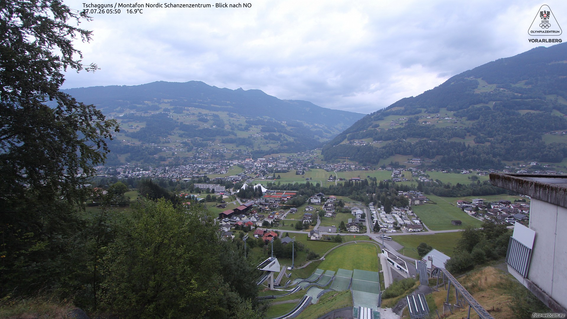 Tschagguns / Montafon Nordic Schanzenzentrum Berg 775 m