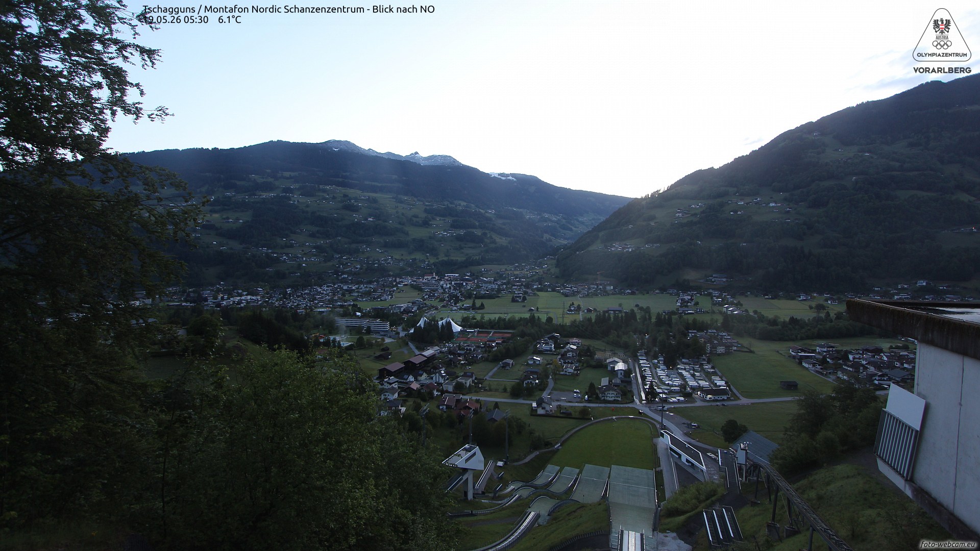 Tschagguns / Montafon Nordic Schanzenzentrum Berg 775 m