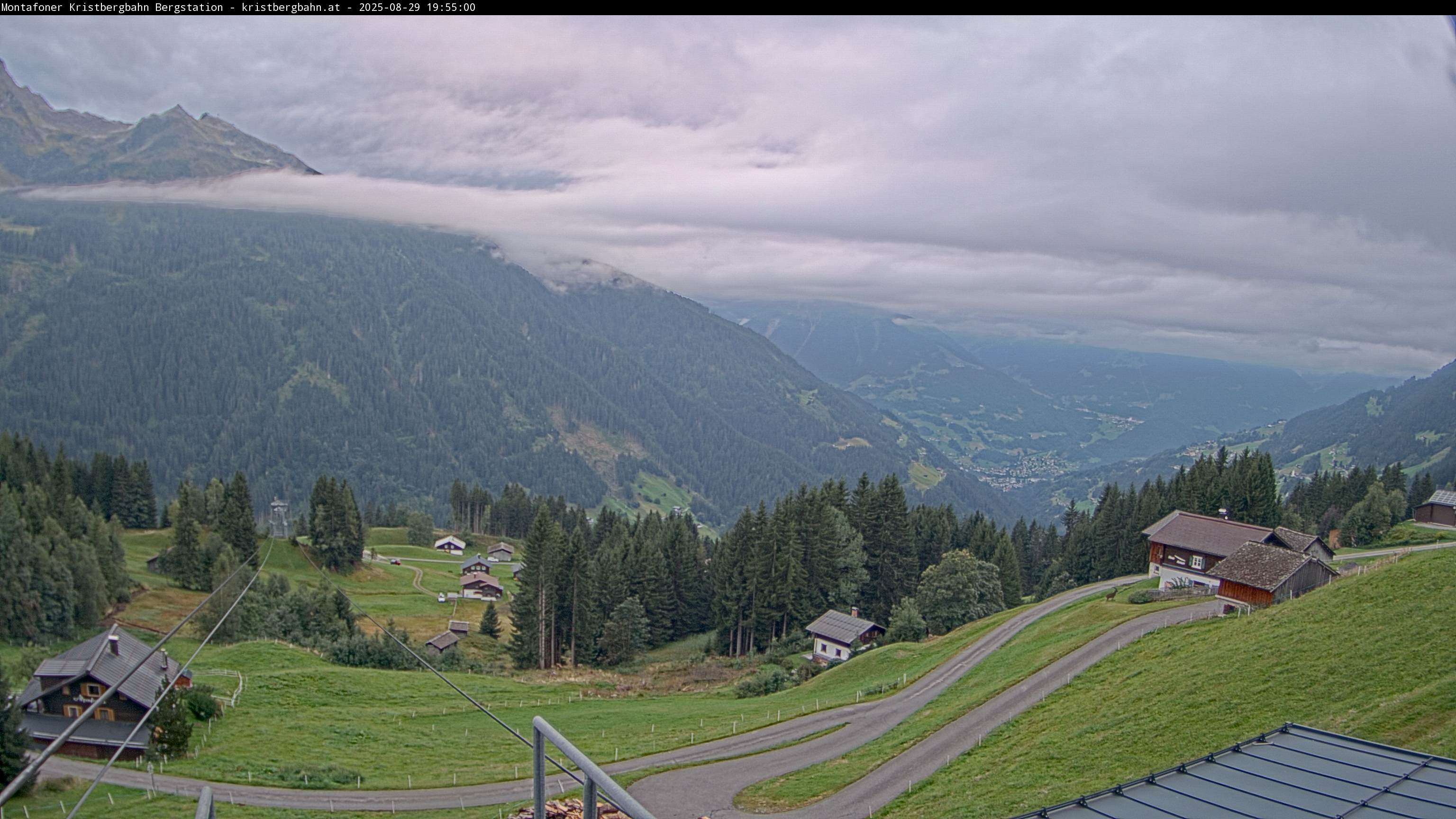 Montafoner Kristbergbahn Bergstation 1.443 m