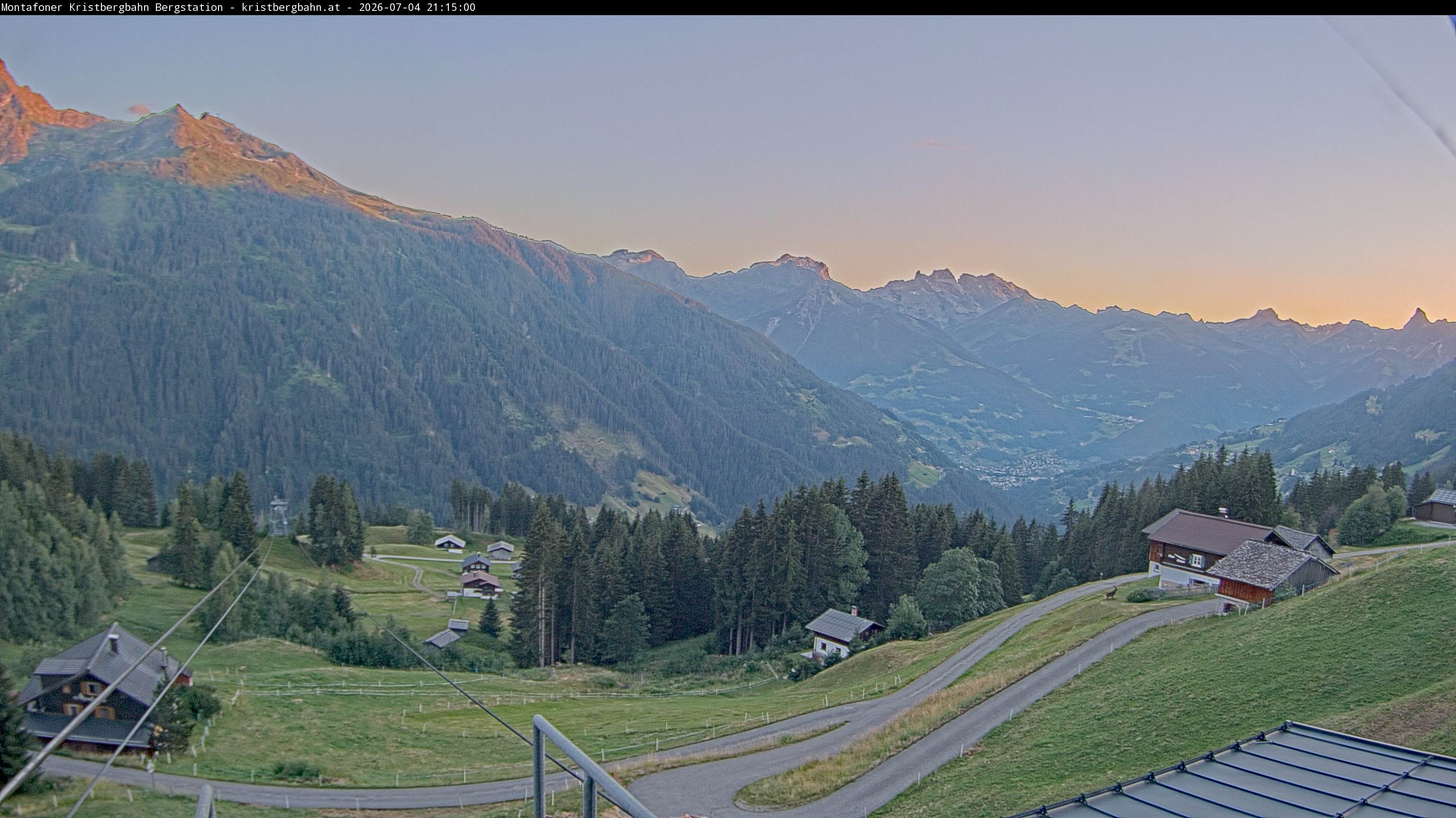 Montafoner Kristbergbahn Bergstation 1.443 m