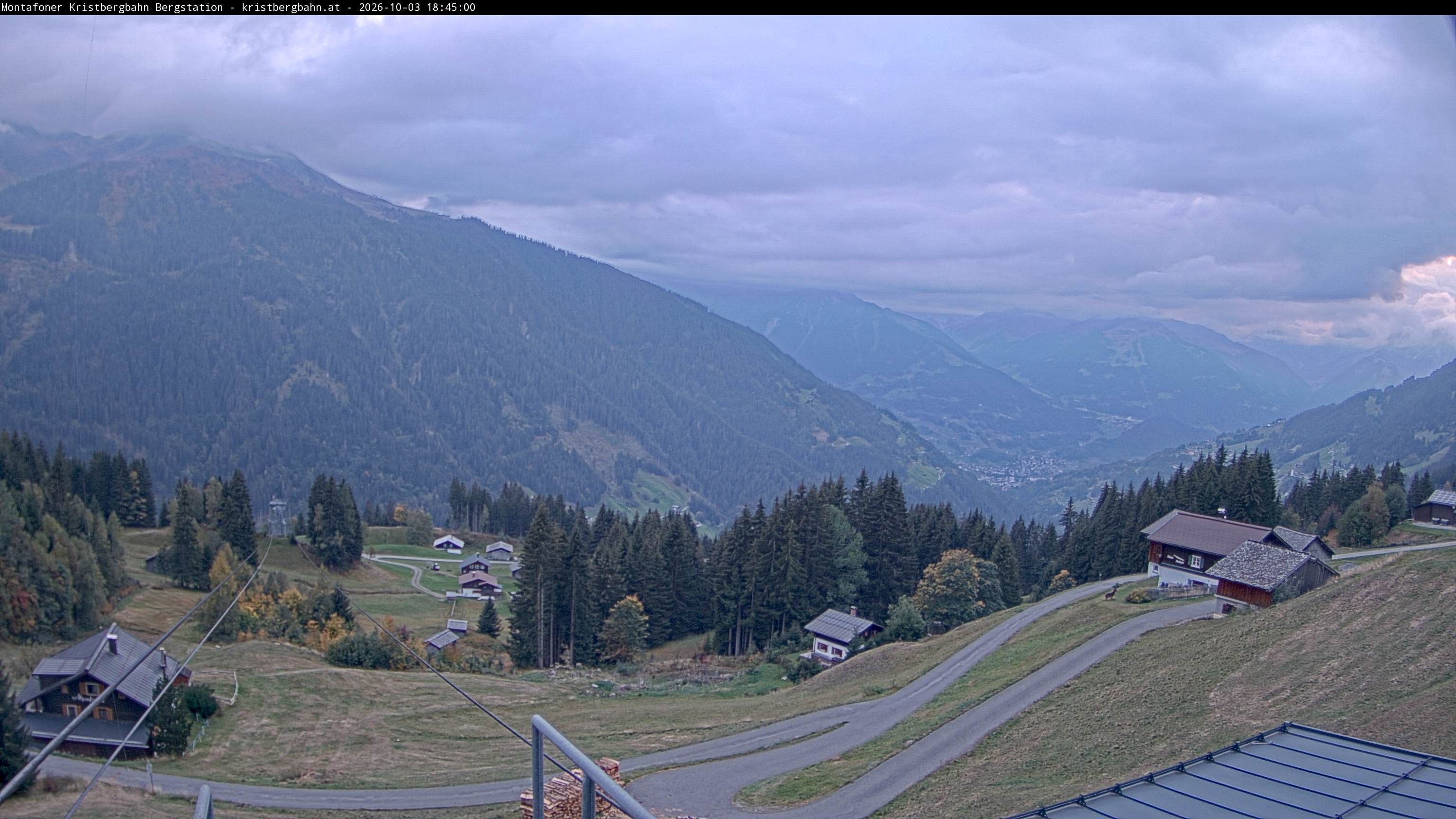 Montafoner Kristbergbahn Bergstation 1.443 m