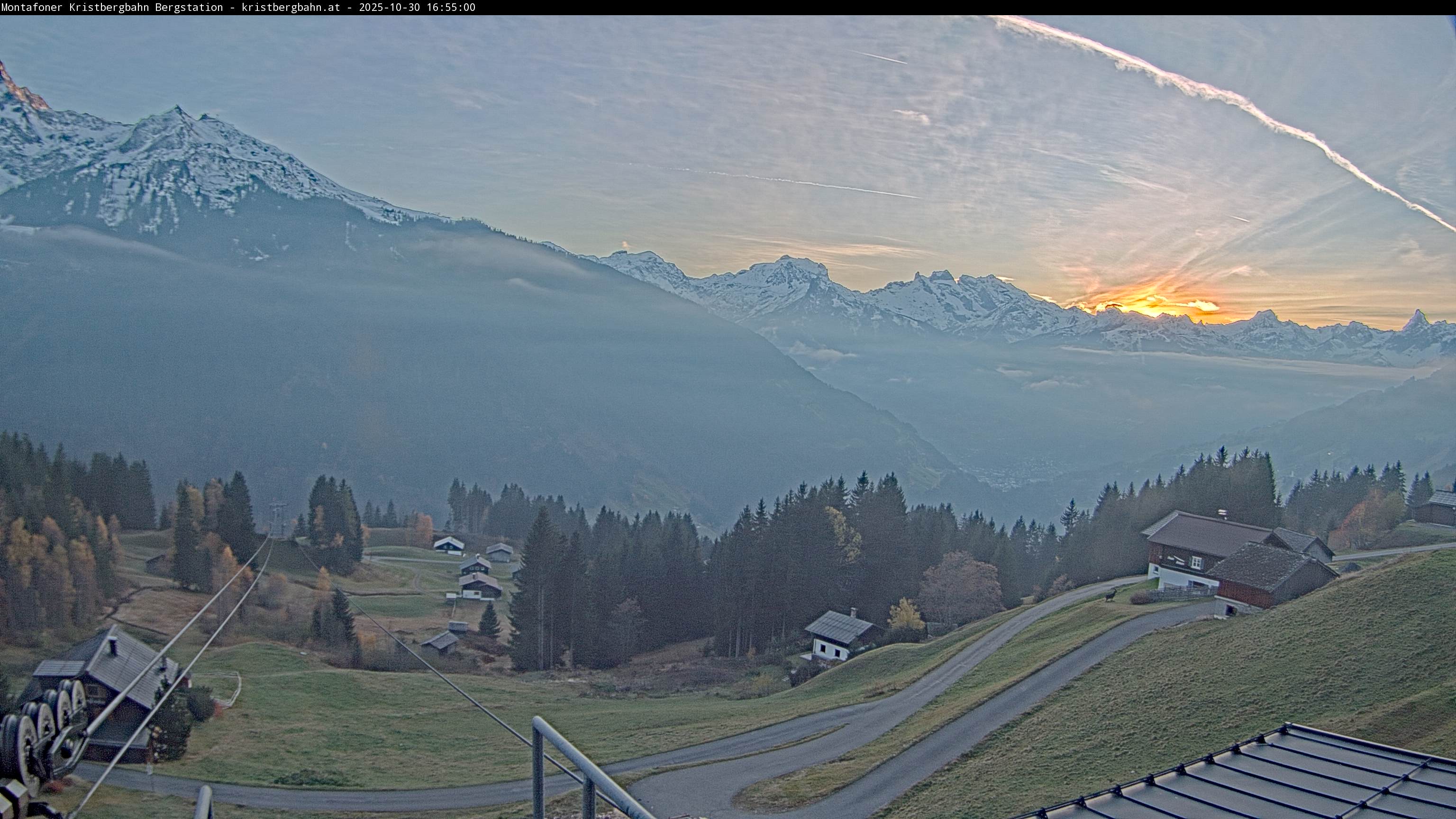 Montafoner Kristbergbahn Bergstation 1.443 m