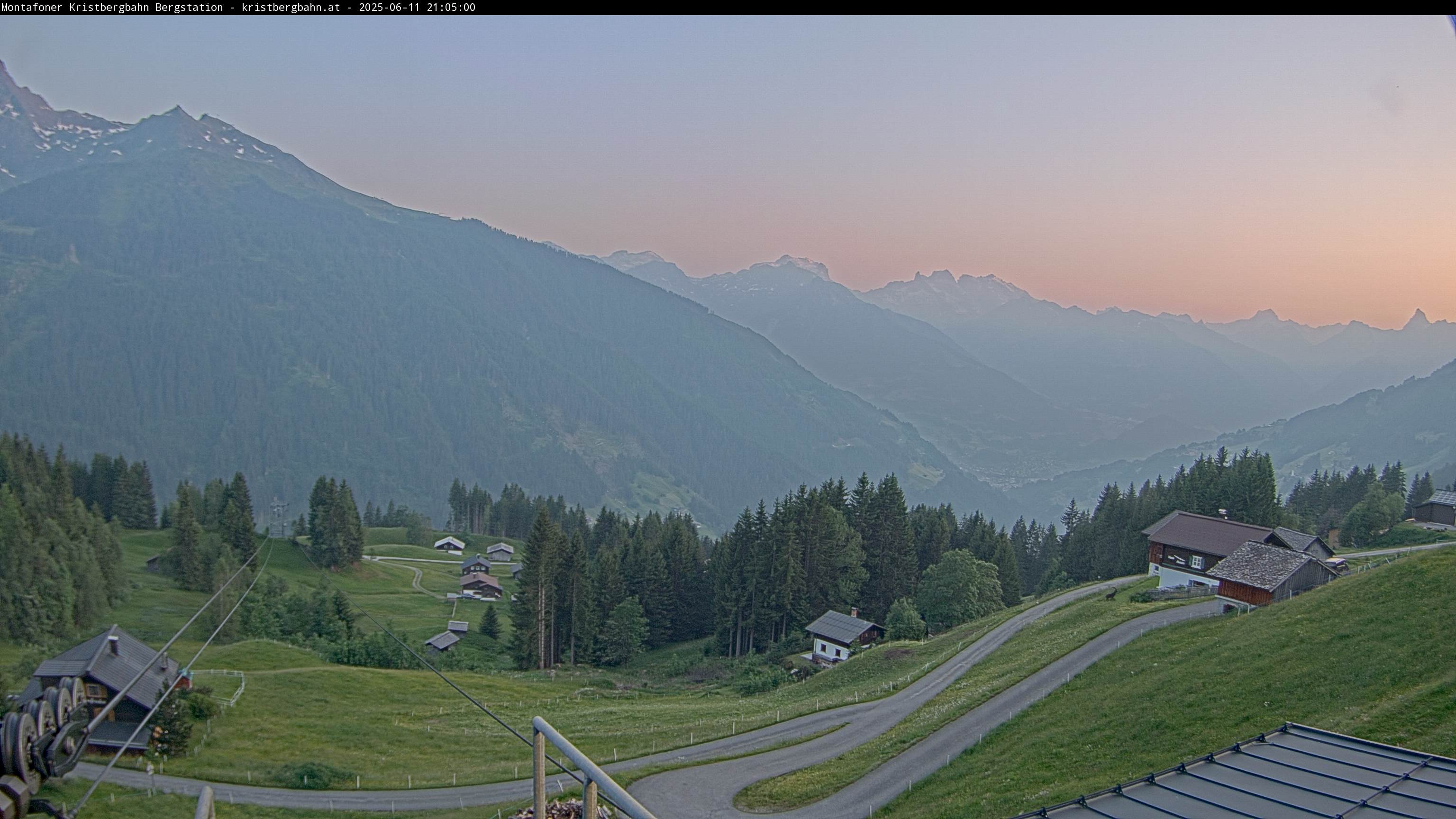 Montafoner Kristbergbahn Bergstation 1.443 m