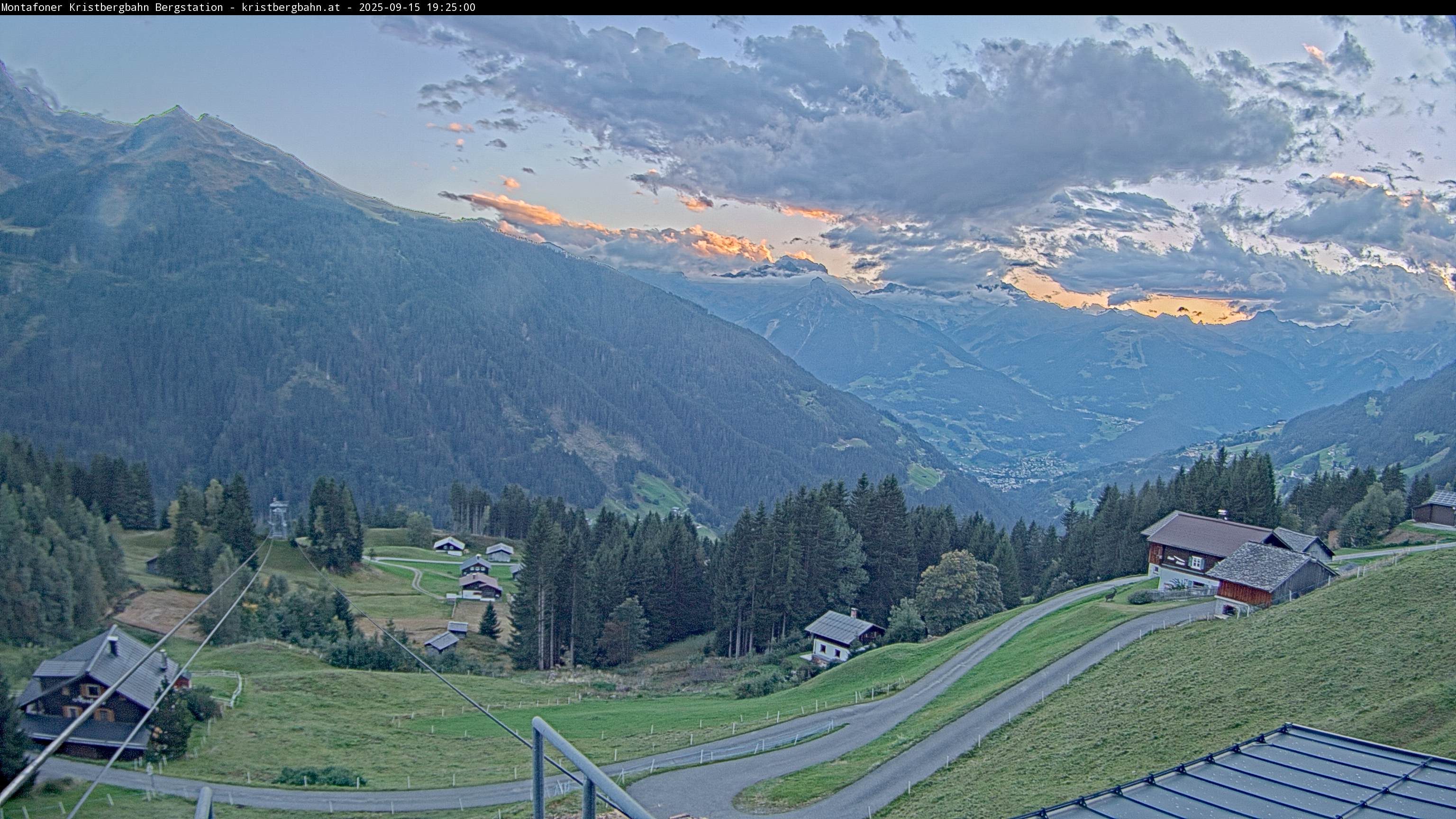 Montafoner Kristbergbahn Bergstation 1.443 m