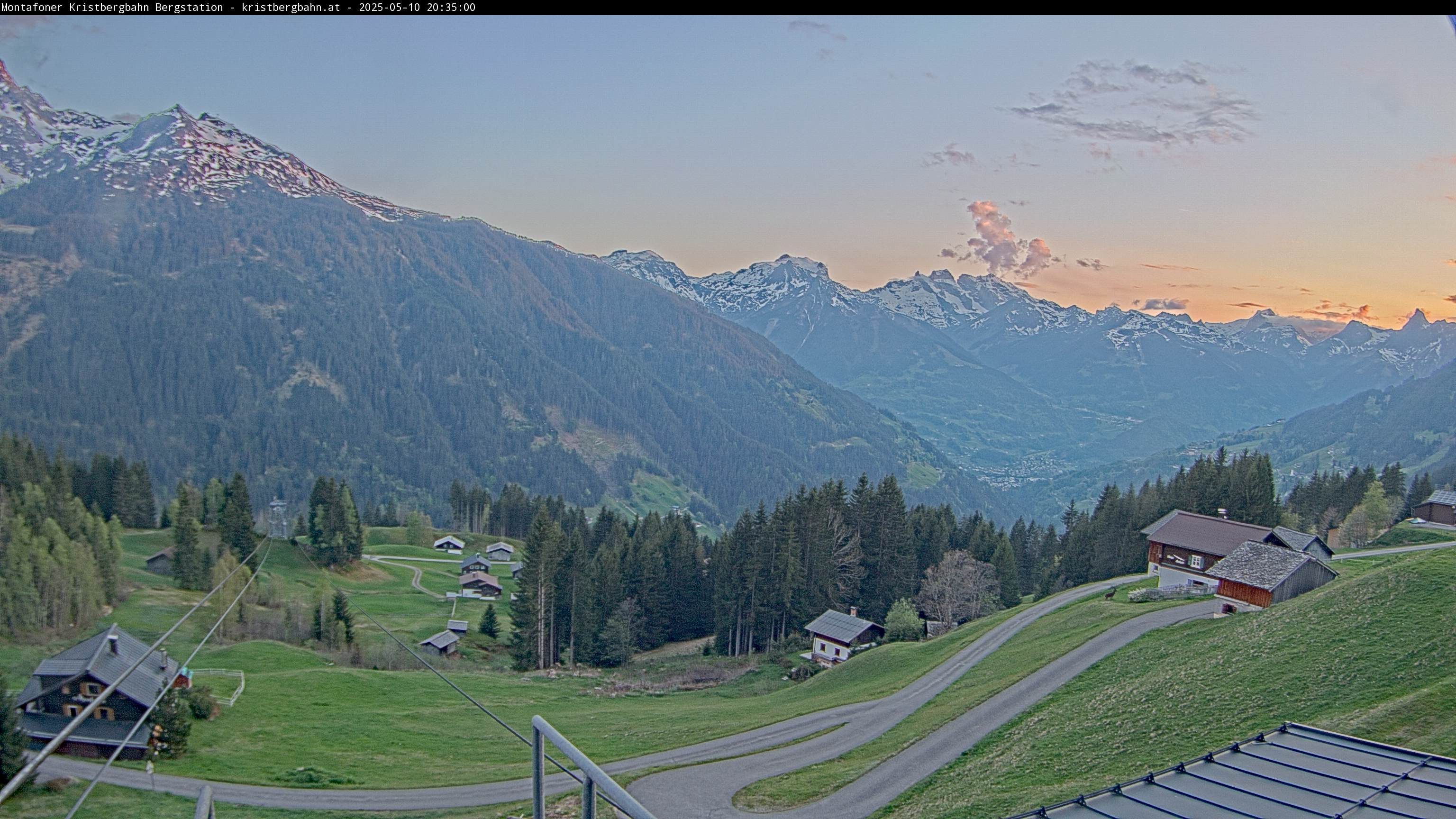 Montafoner Kristbergbahn Bergstation 1.443 m