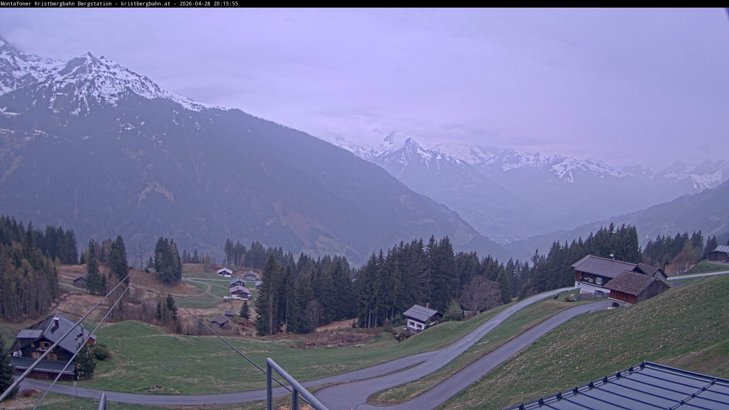 Montafoner Kristbergbahn Bergstation 1.443 m