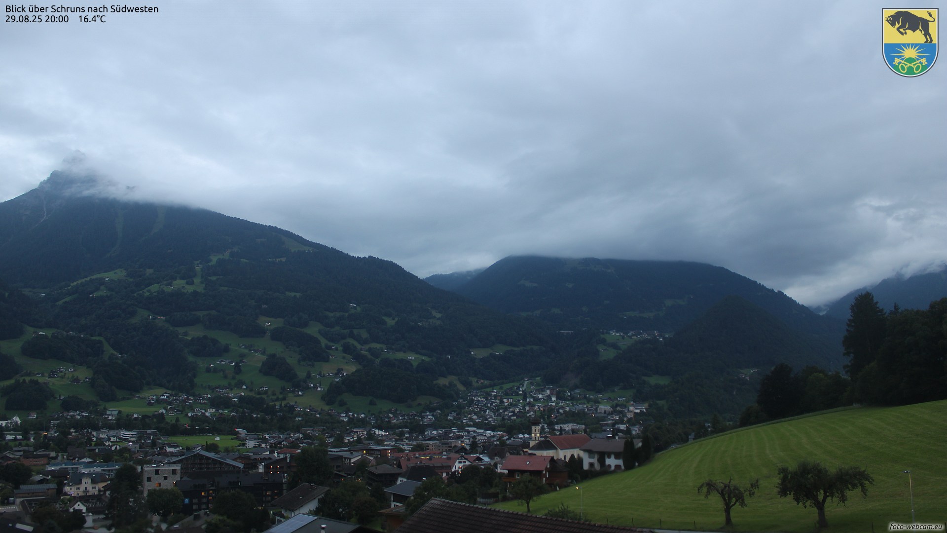 Marktgemeinde Schruns auf 735 m Seehöhe