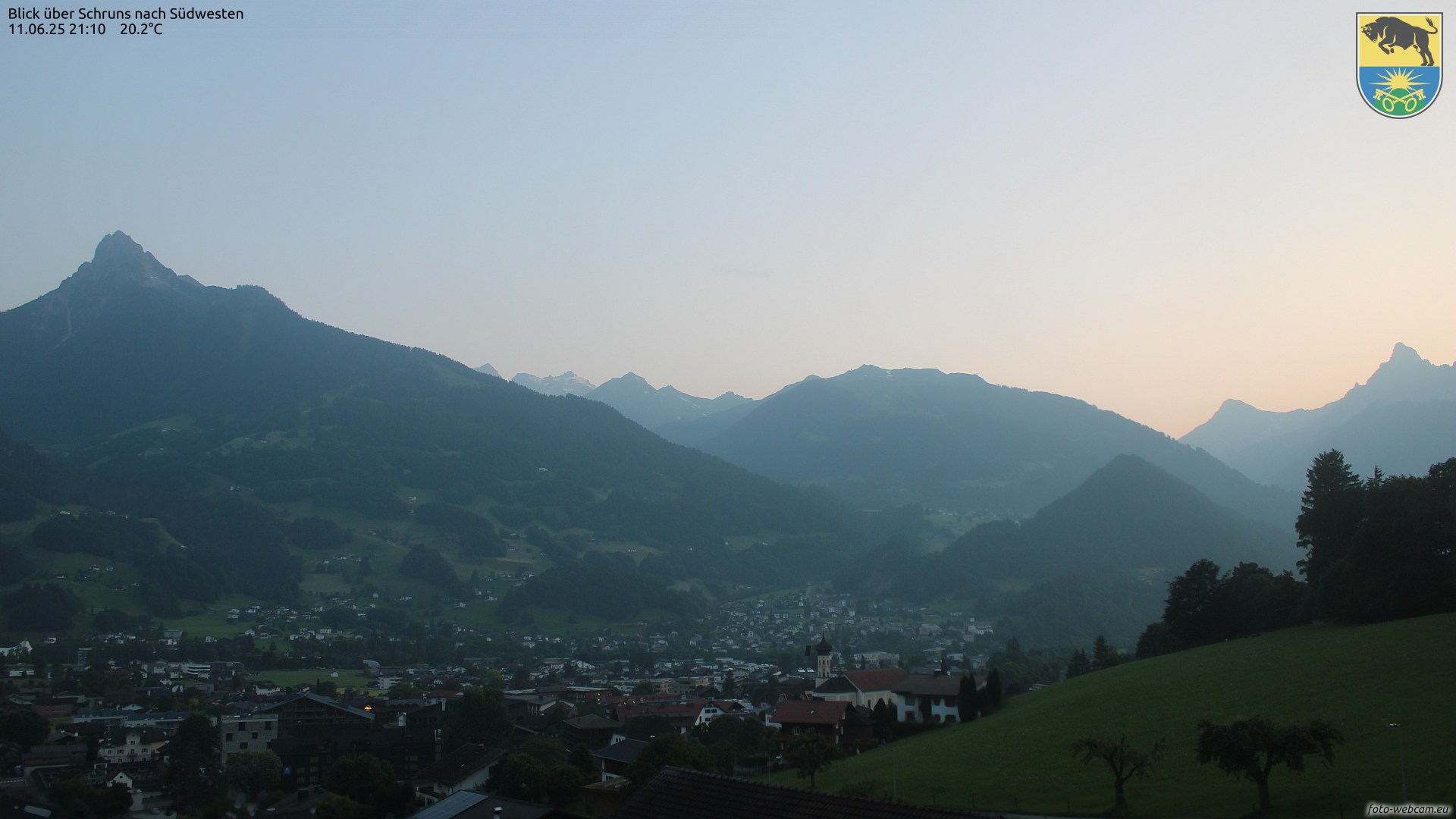 Marktgemeinde Schruns auf 735 m Seehöhe