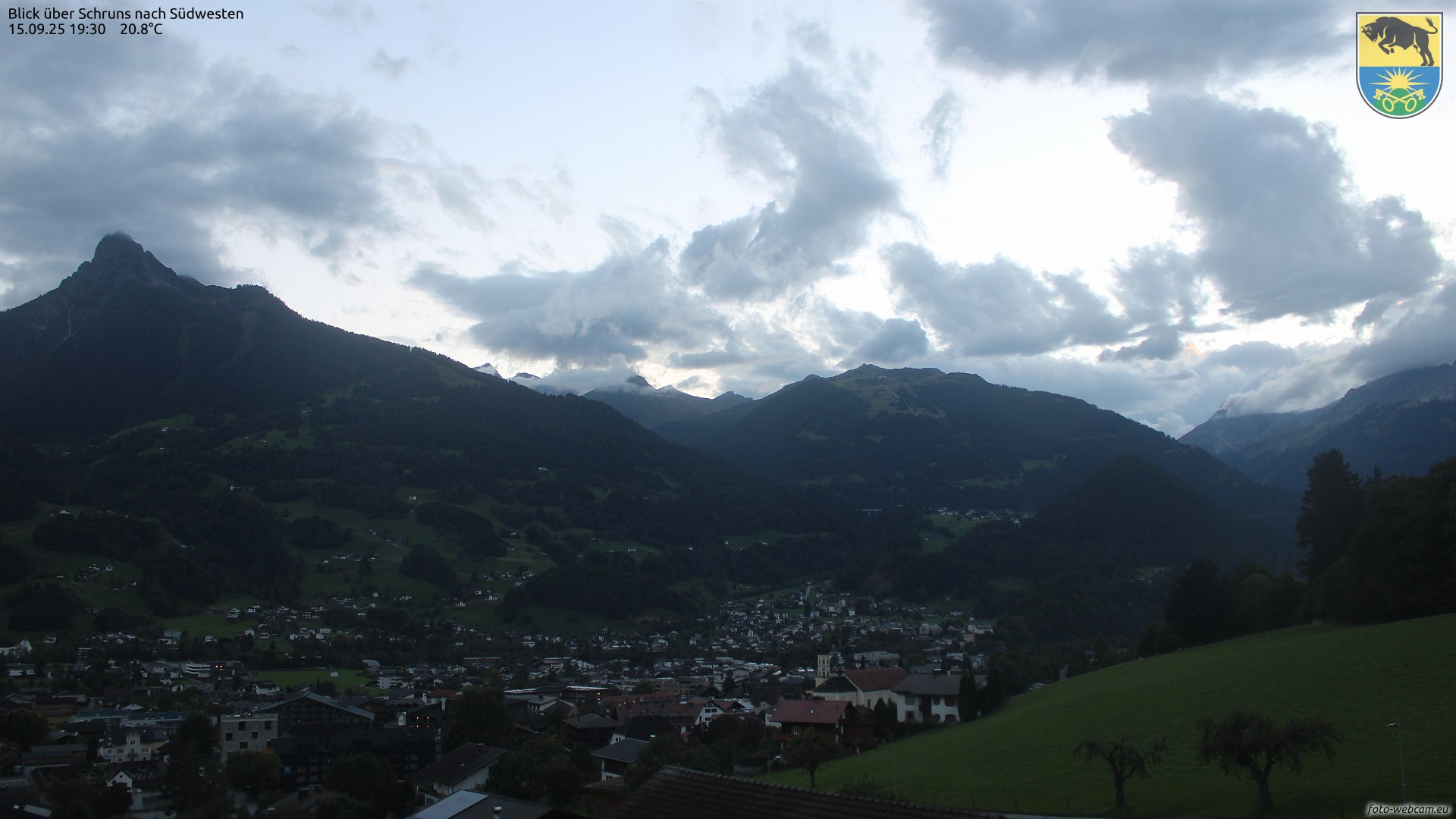 Marktgemeinde Schruns auf 735 m Seehöhe