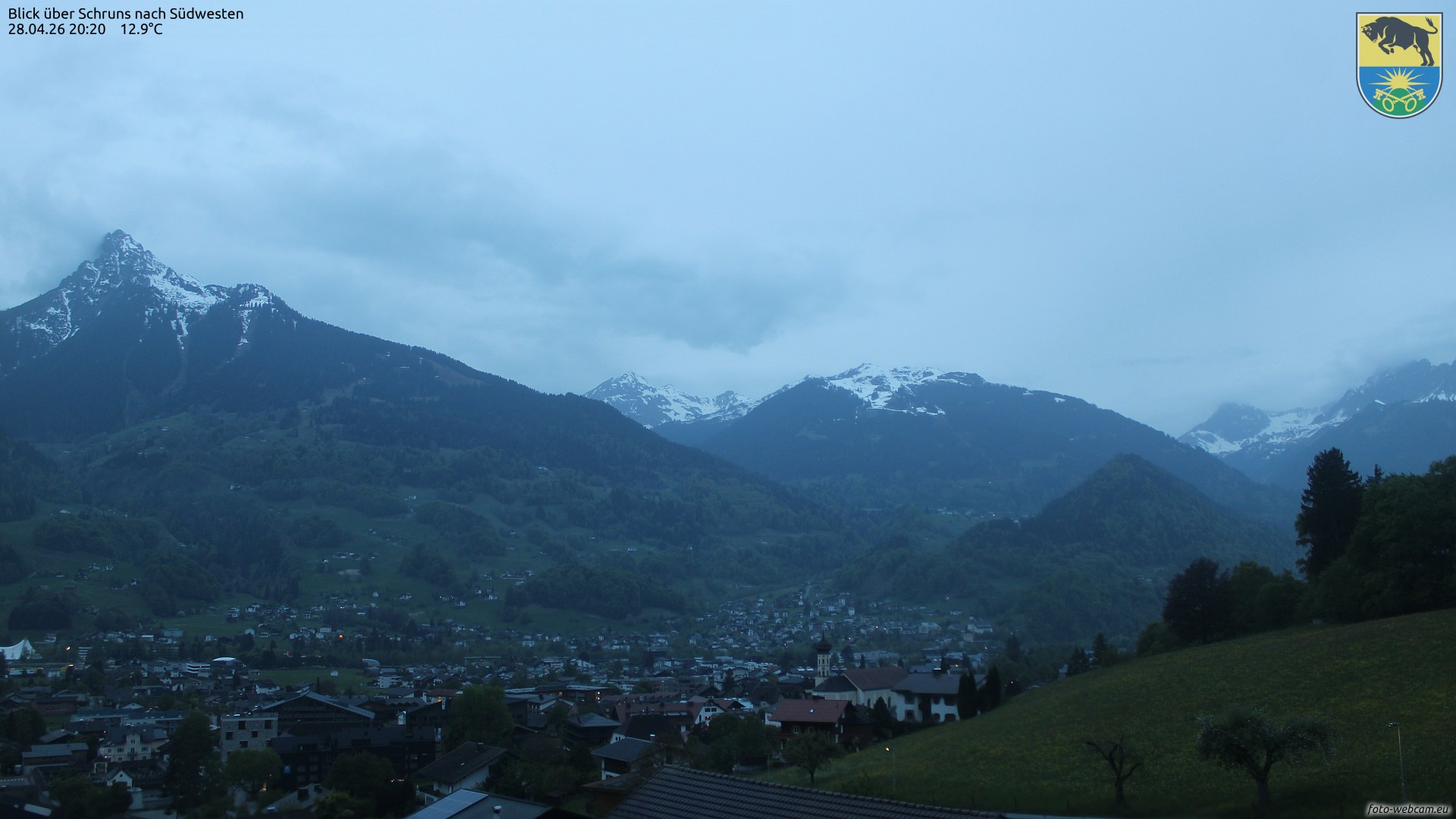 Marktgemeinde Schruns auf 735 m Seehöhe