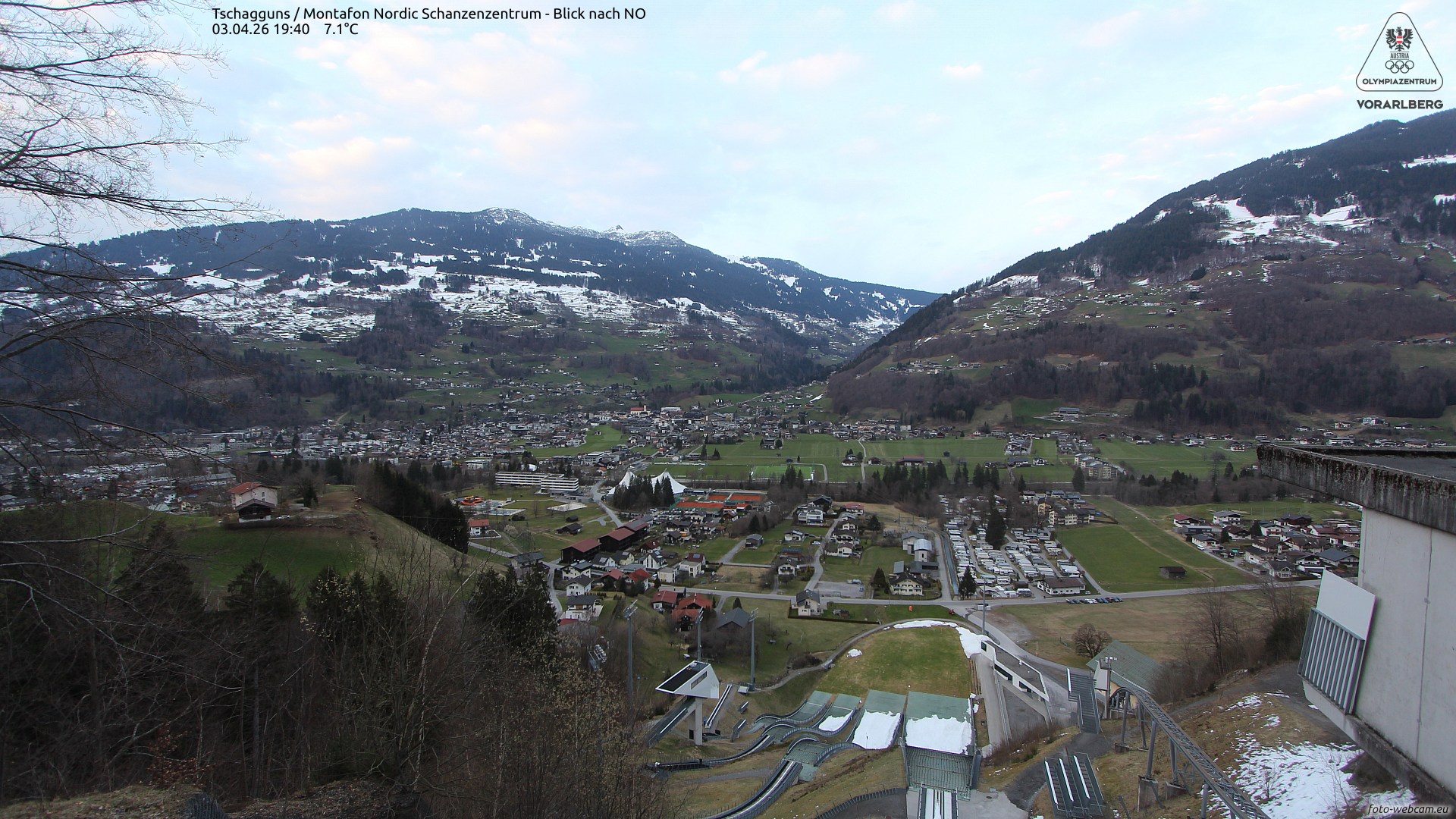 Tschagguns / Montafon Nordic Schanzenzentrum Berg 775 m
