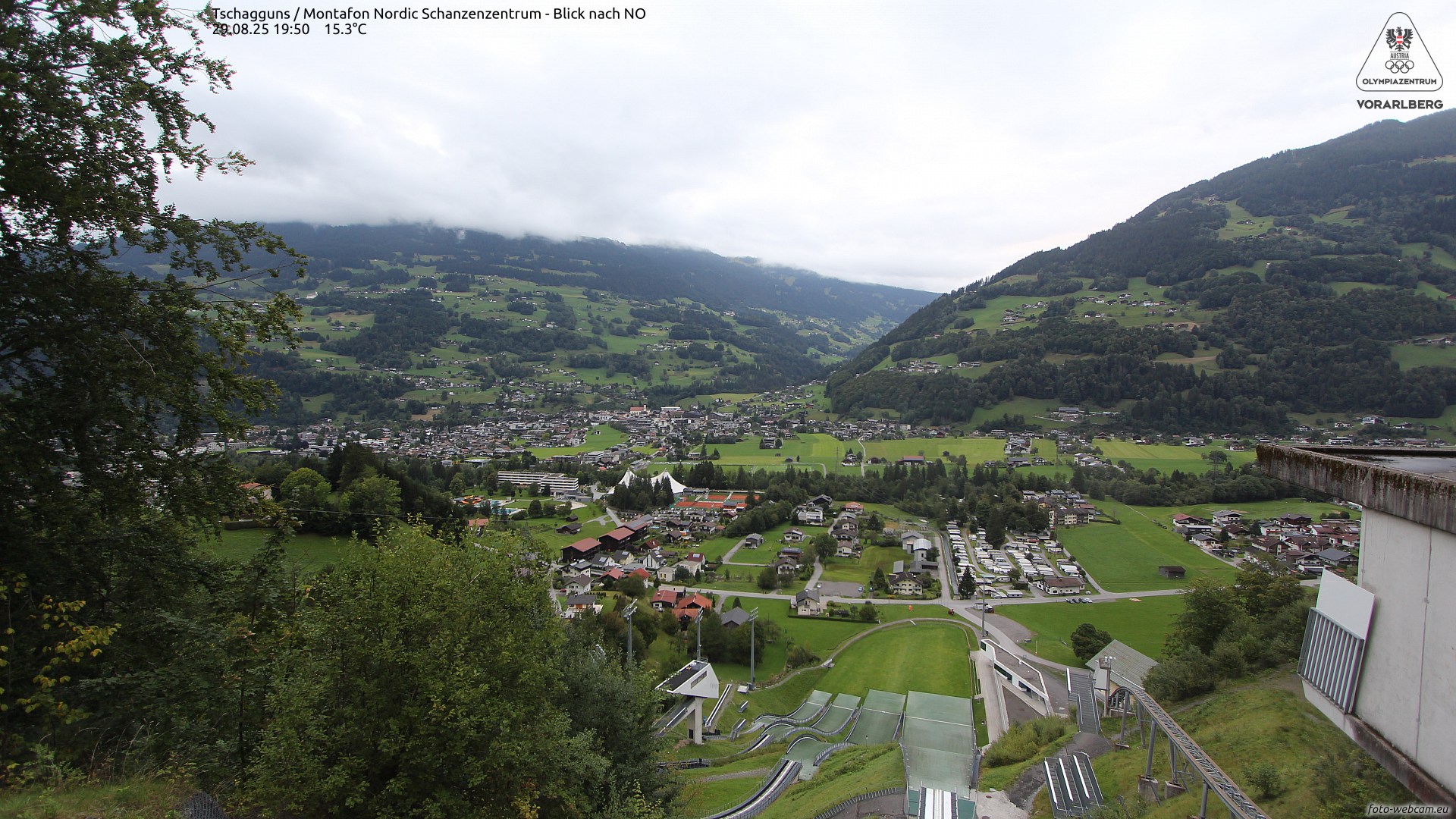 Tschagguns / Montafon Nordic Schanzenzentrum Berg 775 m