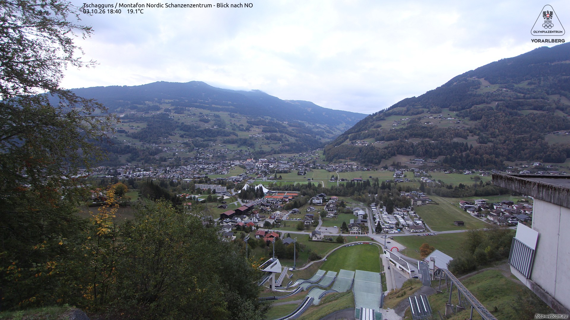 Tschagguns / Montafon Nordic Schanzenzentrum Berg 775 m