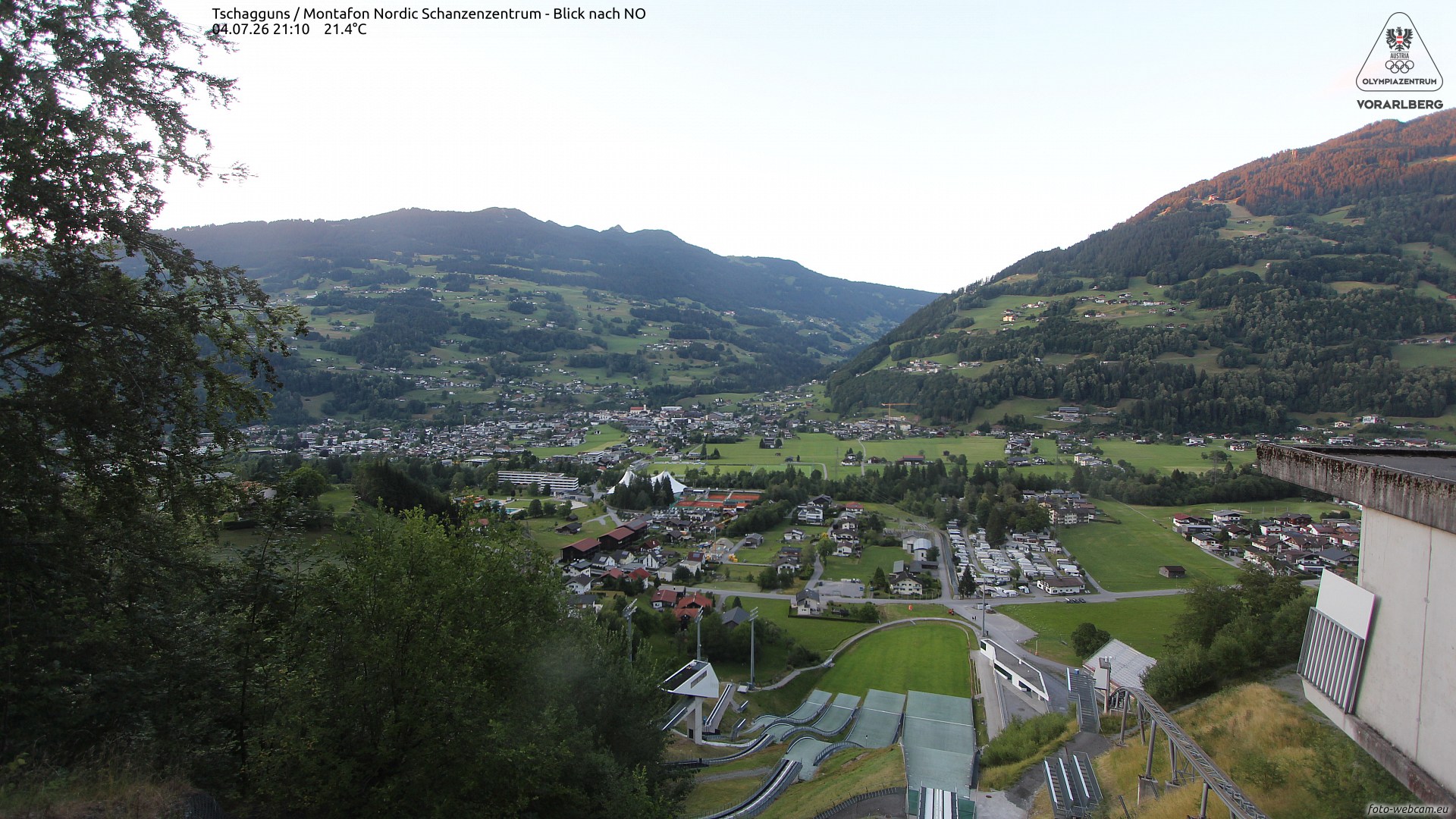 Tschagguns / Montafon Nordic Schanzenzentrum Berg 775 m