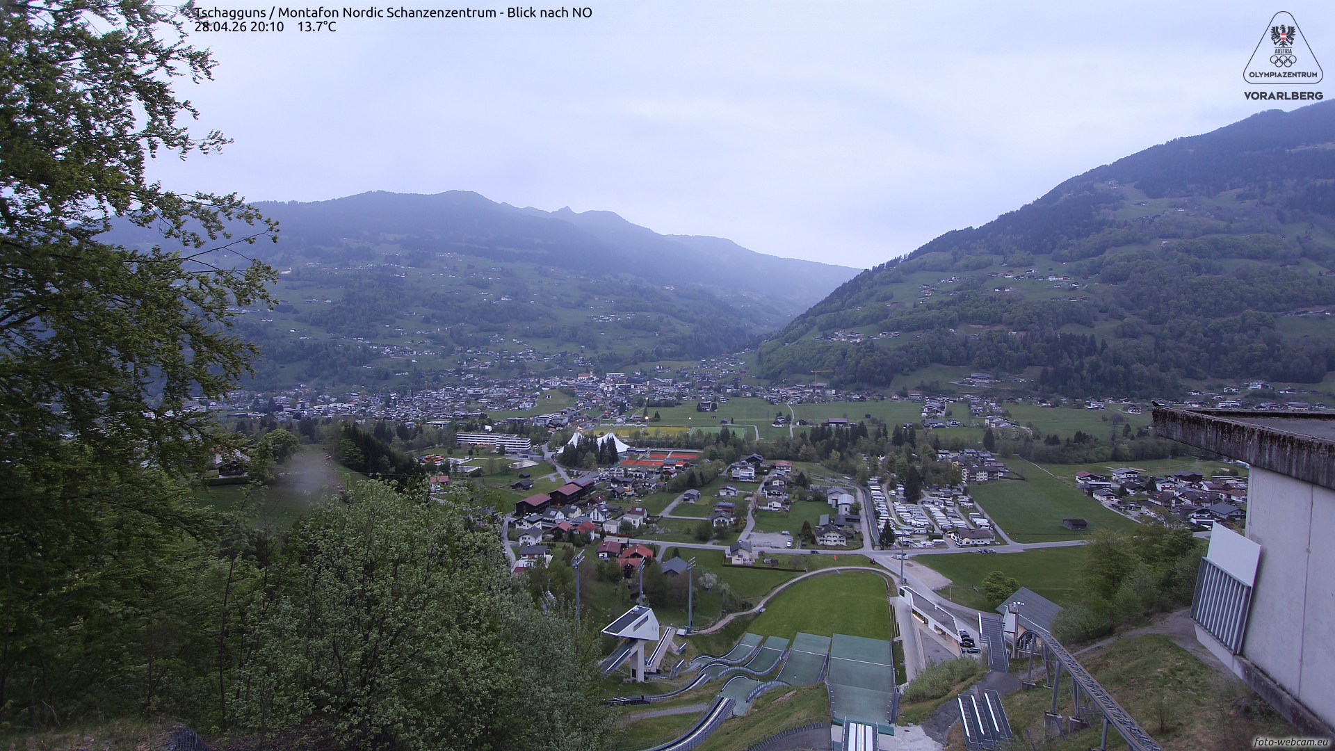 Tschagguns / Montafon Nordic Schanzenzentrum Berg 775 m