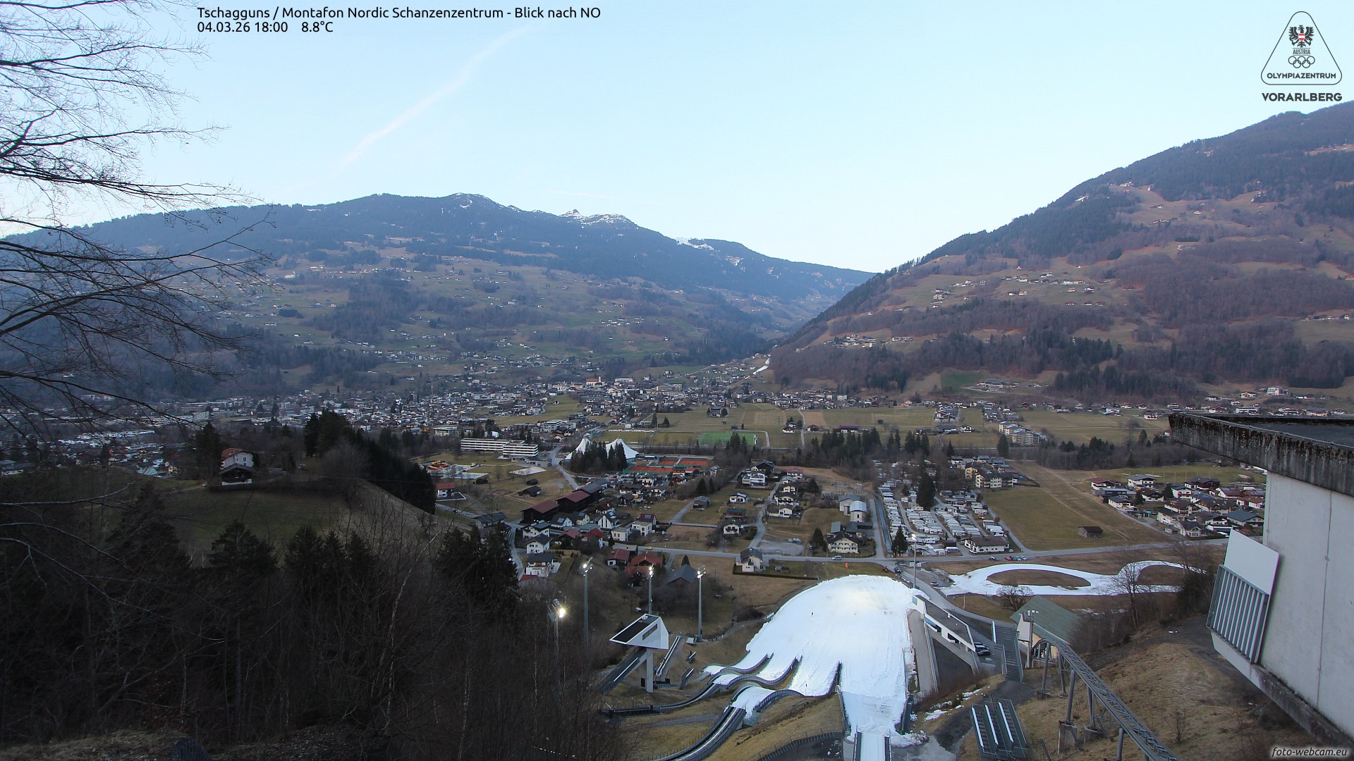Tschagguns / Montafon Nordic Schanzenzentrum Berg 775 m